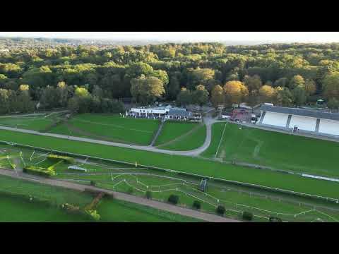Galopprennbahn Düsseldorf Golfanlage Düsseldorf-Grafenberg  mit DJI MINI 3 PRO