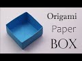 Easy Origami Masu Box Tutorial DIY Origami Paper Crafts