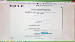 How to start a new independent partylite consultant