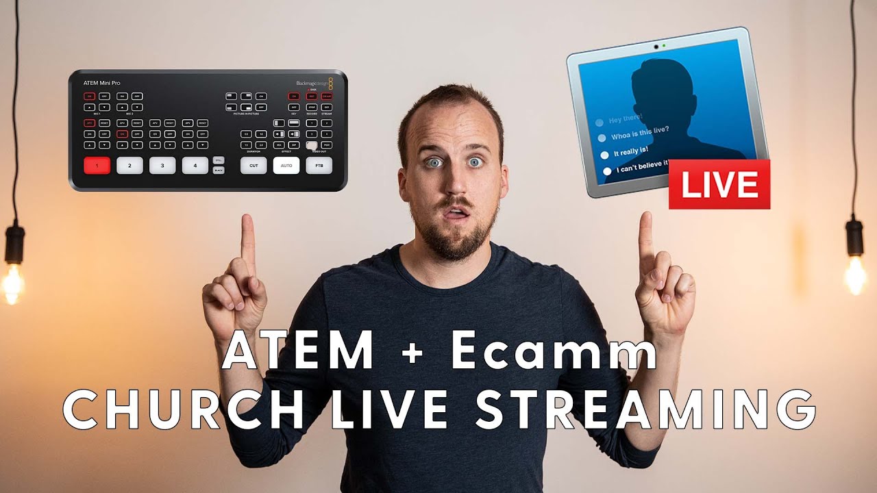 Church Live Streaming Coaching Call | Ecamm Live + ATEM Mini Pro