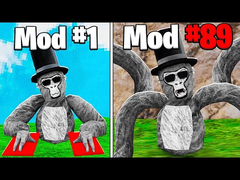I Used EVERY Gorilla Tag Mod...