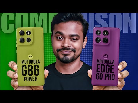 Motorola G86 Power Vs Motorola Edge 60 Pro || Full Specs Comparison