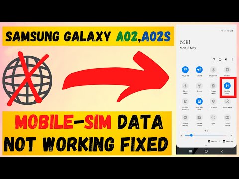 How to fix network problem in Samsung galaxy A02,A02s | mobile data not working | Galaxy a02,a02s