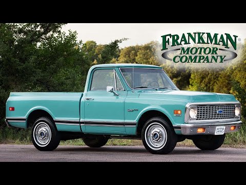 1972 C10 Custom Deluxe  - Frankman Motors Company - Walk around and Driving Video