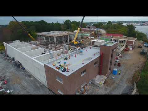 October 2018 Aerial Progress Video Peirce Island WWTF Project