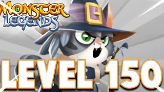WITCHKAT LEVEL 150 | NEW CONTROL COSMIC MYTHIC MONSTER | EXLCUISVE LOOK: MONSTER LEGENDS