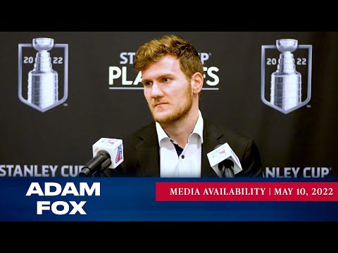 New York Rangers: Adam Fox Media Availability | May 10, 2022