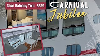 Carnival Jubilee | Cove Balcony 5369 Tour