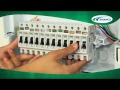 Miniatura vídeo do produto Quadro de Distribuição 8DIN Liso - Amanco - 17861 - Unitário