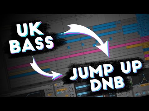 REMIXING my UK Bass Tune into a "JUMP UP DNB" Tune