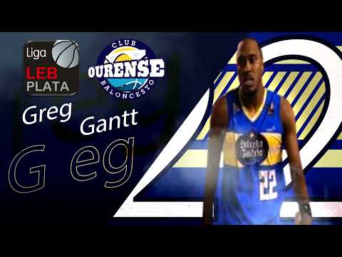 Greg Gantt   Season Highlights 2021/22|| Spain Leb Plata || Club Ourense Baloncesto