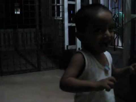 Devang 0512 - Devang playing with sonu...