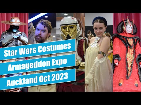 Star Wars Costumes - Armageddon Expo Auckland October 2023