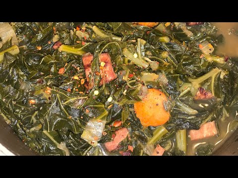 The Best Southern Collard Greens| How To Make Greens Easy