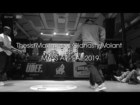 Thesis and Maximus vs Gidnasty and Volant (top 8) // .stance // Mass Appeal 2019