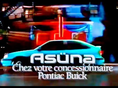 Thumbnail for ASÜNA GT,Canadian TV Ad,1993 by Asüna