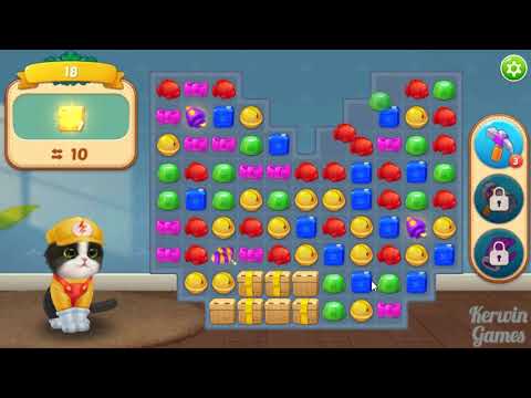 Kitten Match Level 18 - No Boosters
