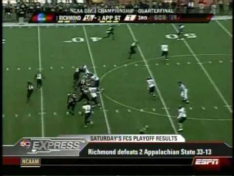 ESPN - FCS Playoffs Quarterfinal Results