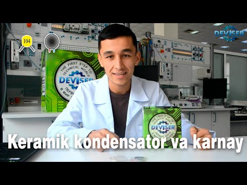 Keramik kondensator va karnay | Element#15
