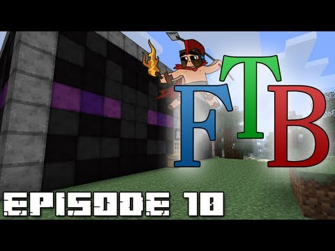 MineCrew Feed The Beast - Episode 10 - Auto Enchanting System & Enderman Farm! Part 1