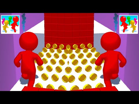 Color Run Stickman 3D Gameplay (iOS & Android) Walkthrough Part 2