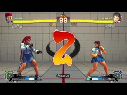 Uryo [Sakura] vs isesuto [Viper] SSF4 Japanese Online Ranked Matches - TRUE-HD