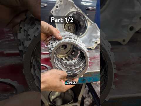 1990s Chevrolet 700r4. Transmission will not shift into any gears. #chevy #rebuild #corvette #clutch