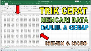 Download lagu Cara Mudah Mencari Data Ganjil dan Genap di Microsoft Excel mp3
