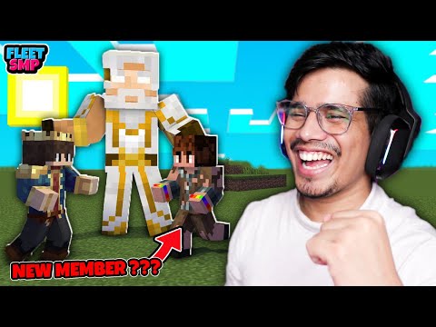 We Found A Strange Man In SECRET Prison 😱 | FLEET SMP Minecraft