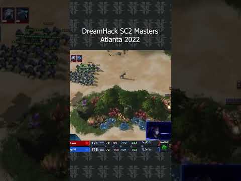 DreamHack SC2 Masters Atlanta 2022 - Maru vs  ByuN - Group Stage - Part 14 #shorts #starcraft