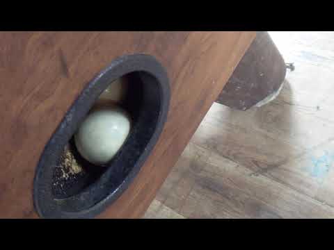 inside a valley pool table, and how cue balls are diverted.
