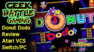 Donut Dodo Review Atari VCS  Evercade VS/EXP Game of the Month Indie Heroes Nintendo Switch