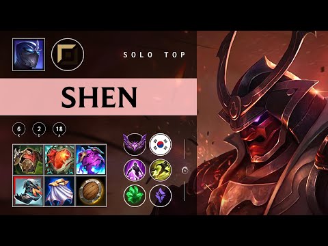 Shen Top vs Olaf - KR Master Patch 25.24