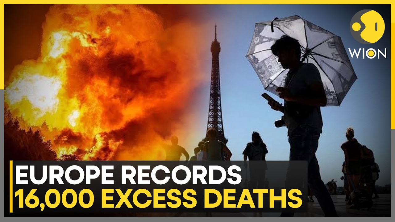 Europe Burns Under Extreme Heat: Wildfires, Deaths & €200 Billion Losses | WION