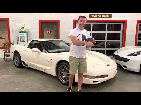 2001 Chevrolet Corvette Z06, RARE Speedway White, ONLY 54k Miles - $32,900