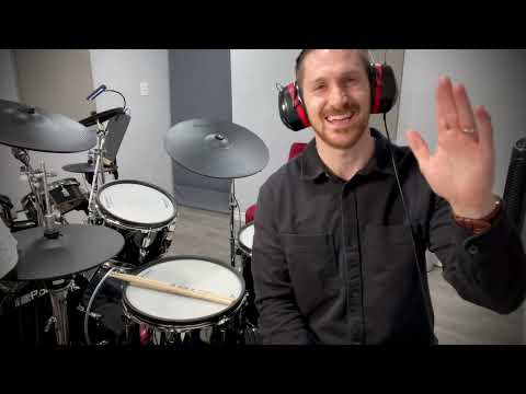 Sixteenth Note Linear Drum Groove