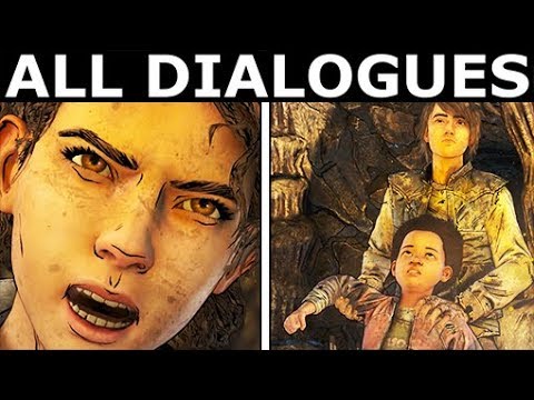 Clementine Argues With James & Alvin Junior - All Dialogues - The Walking Dead Final Season 4 Ep. 4