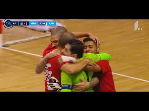 UEFA Futsal Euro / Netherlands 2022 - Round 3 / Group 2 - Georgia 5x0 Armenia