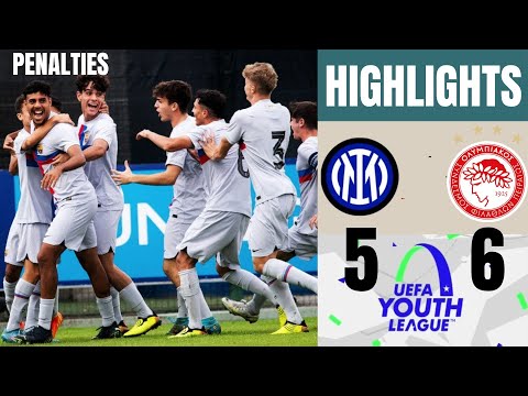 PENALTIES | Olympiacos U19 6-5 Inter U19 | UEFA YOUTH LEAGUE
