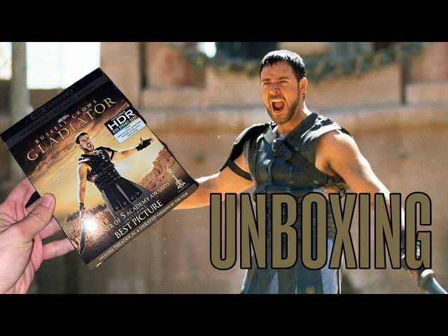 Vídeo relacionado con Gladiator (4K Ultra-HD + BD + BD Extras) [Blu-ray]