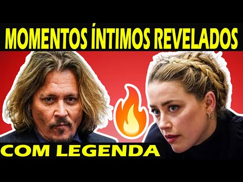 Momentos Íntimos De Johnny Depp E Amber Heard Revelados...