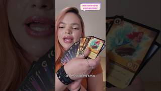 Mostrei tudo o que veio no meu PRIMEIRO Starter Deck de Lorcana 🃏✨💜 #disneylorcana #lorcanatcg #tcg
