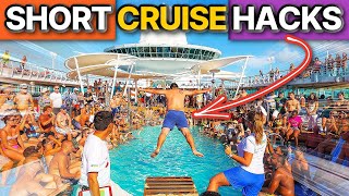 Weekend Cruise Tips: Secrets to MAXIMIZE Short Getaways