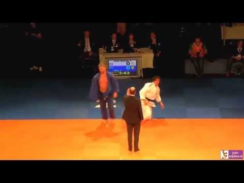 Judo 2014 Dutch Championships: van Gestel (ZN) - Mol (NH) [-100kg] bronze