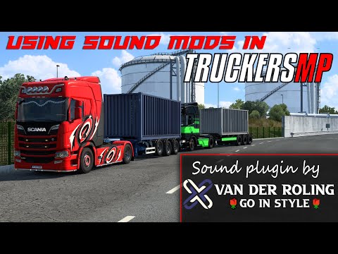 HOW TO USE SOUND MODS IN TRUCKERSMP! | ETS2 sound plugin by VDR | how to install + all features!