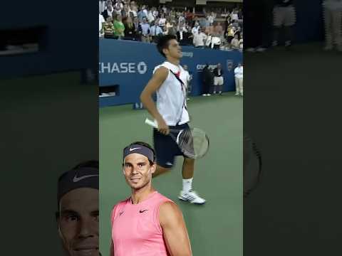 ПАРОДИЯ ДЖОКОВИЧА НА НАДАЯ😂 #теннис #Надаль #Джокович