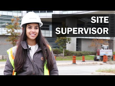 Construction site supervisor video 1