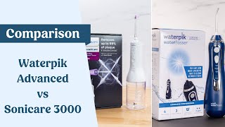 Waterpik Cordless Advanced vs Sonicare Power Flosser 3000 Co