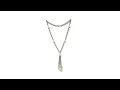 Imperial Pearls 410mm Cultured Pearl Cascade Necklace