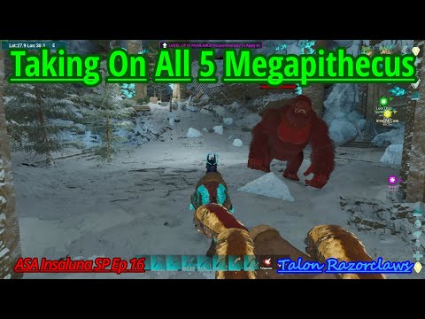 ASA Insaluna SP Ep 16: Taking On All 5 Megapithecus Bosses
